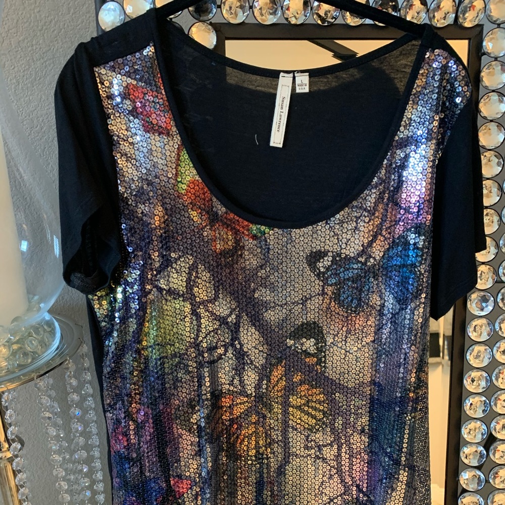 Sequined Tshirt